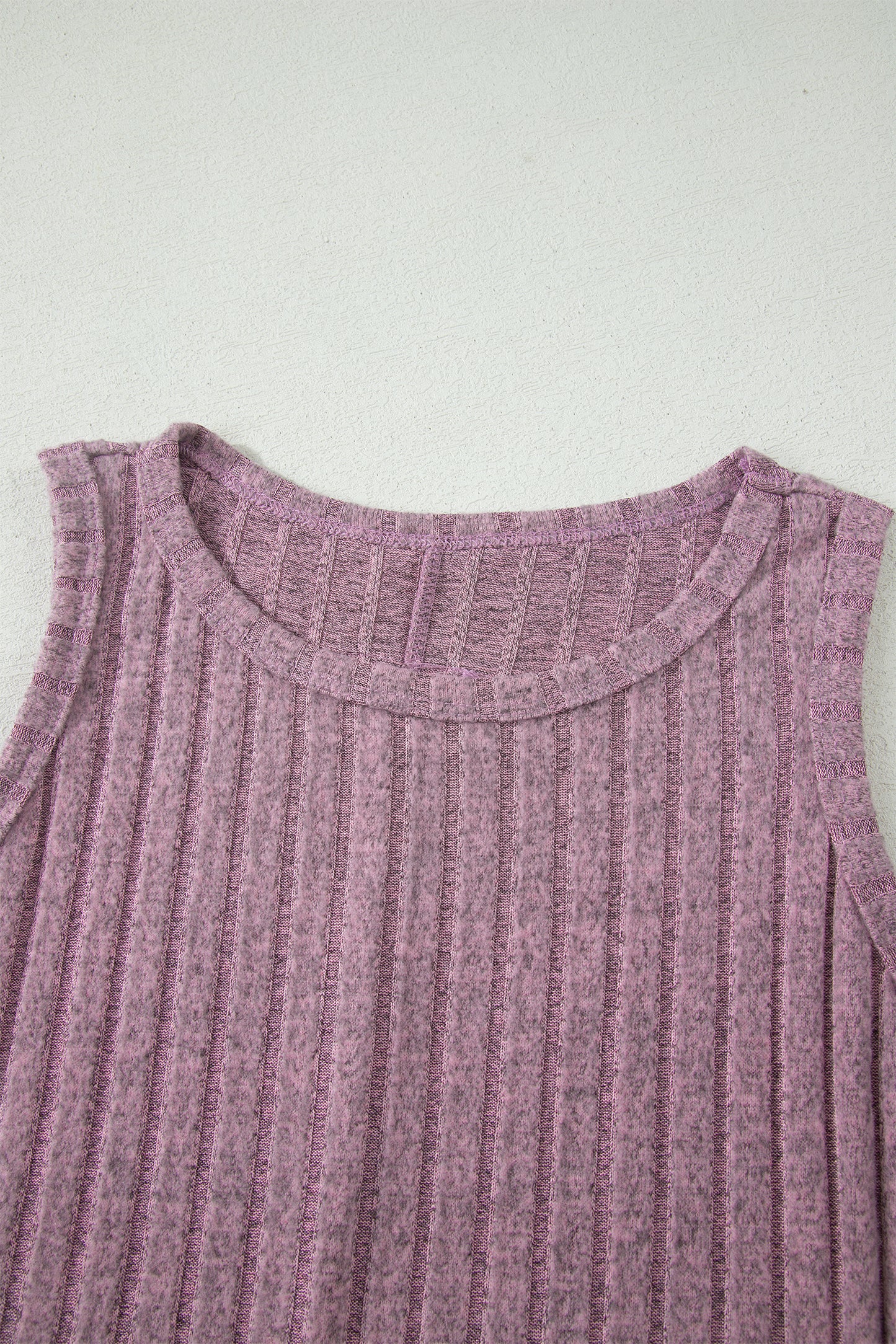 Sandy Mineral Wash Ribbed Tank Top