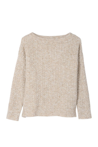 Oversize Cableknit Sweater