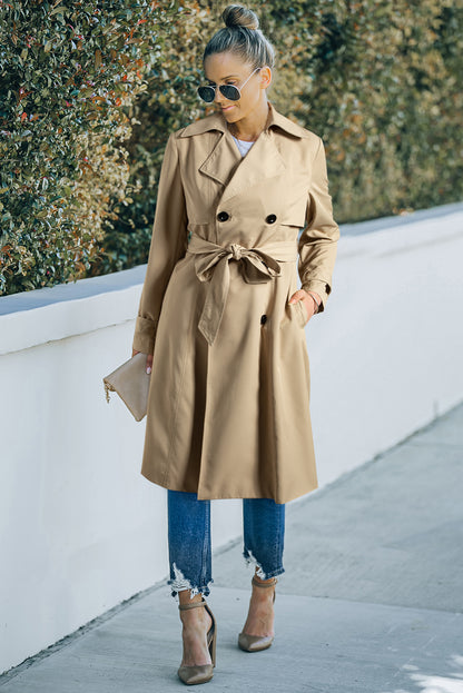 Iconic Waist Tie Trench Coat
