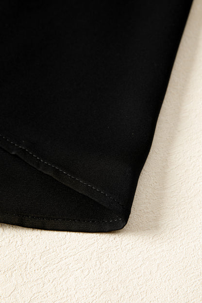 Gabriella Contrast Long Sleeve Dress