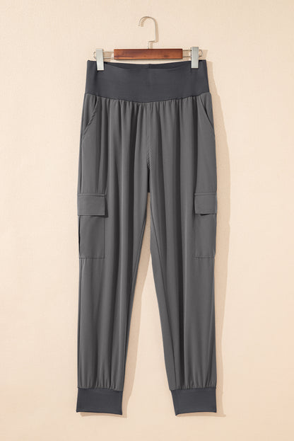 Denise High Waisted Cargo Jogger