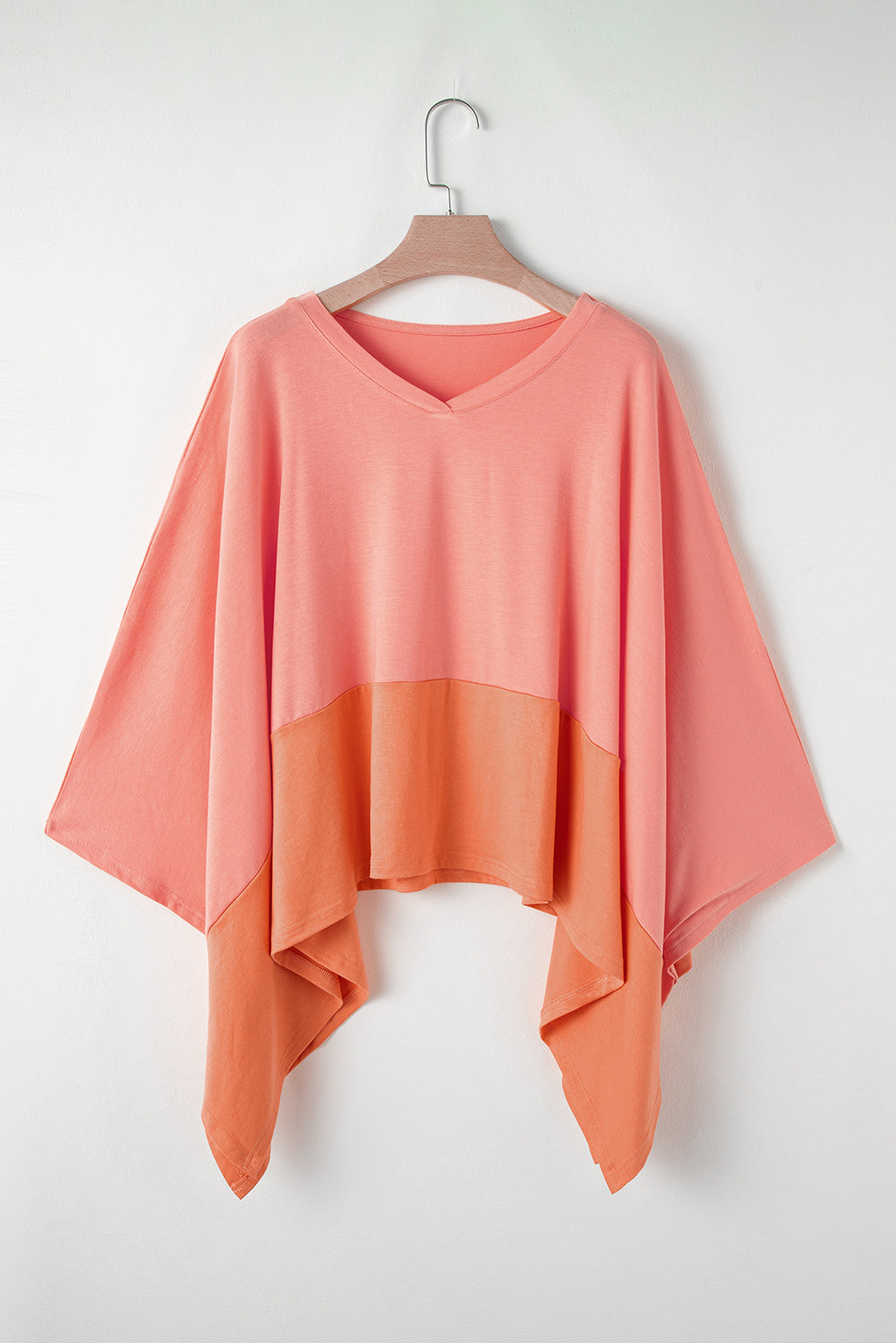 Maggie Colorblock Poncho Top