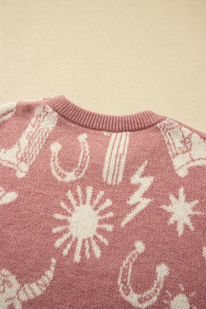 Desert Vibes Drop Sleeve Sweater
