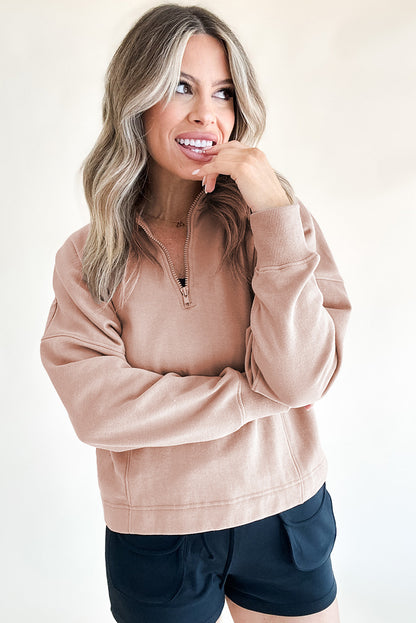 Samantha Half Zip Pullover