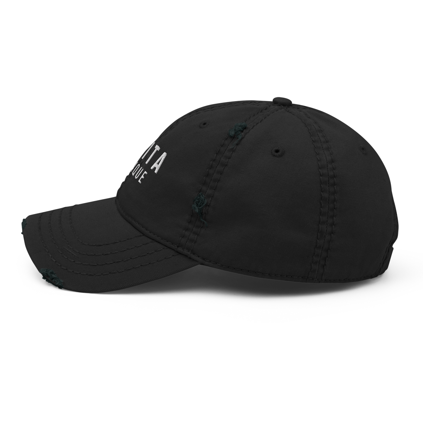 NOLITA Embroidered Logo Distressed Hat