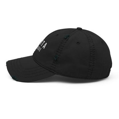 NOLITA Embroidered Logo Distressed Hat