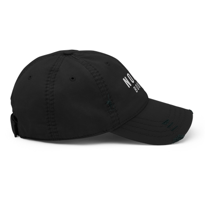 NOLITA Embroidered Logo Distressed Hat