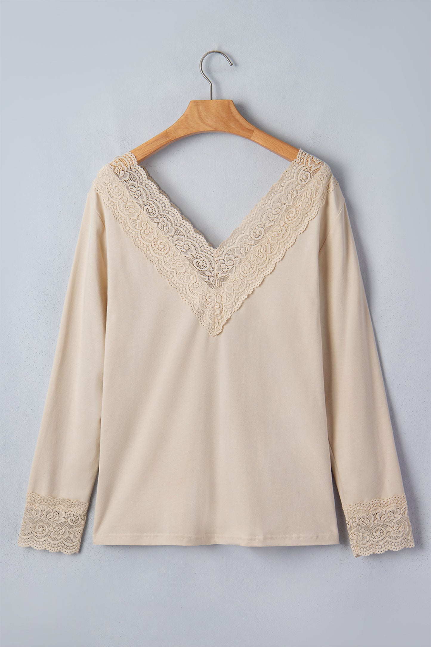 Kendra Lace Trim Top