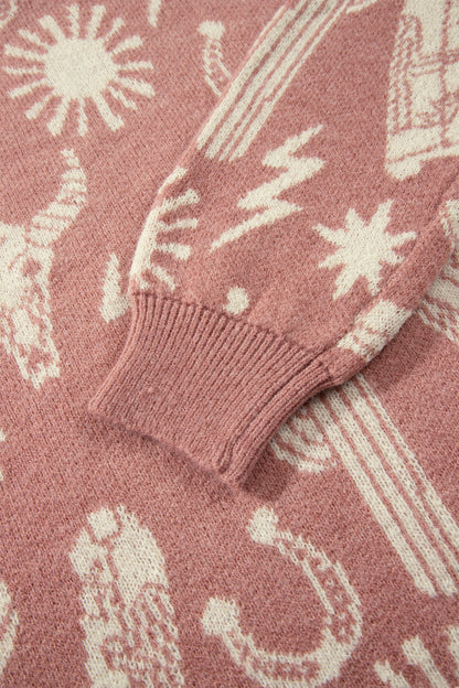 Desert Vibes Drop Sleeve Sweater