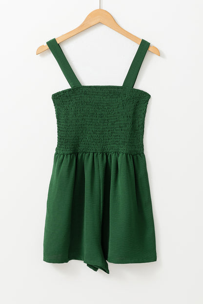 Abby Smocked Sleeveless Romper