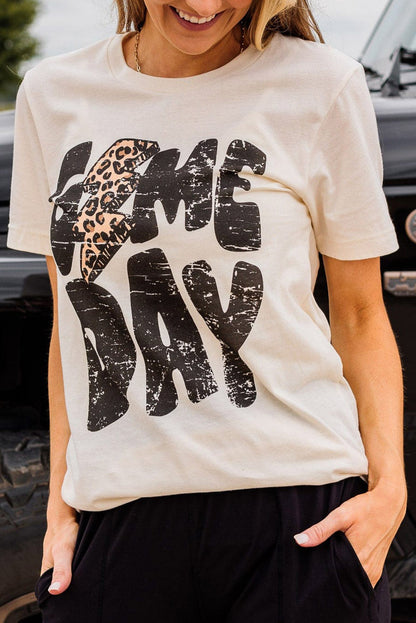 Game Day Graphic T Shirt