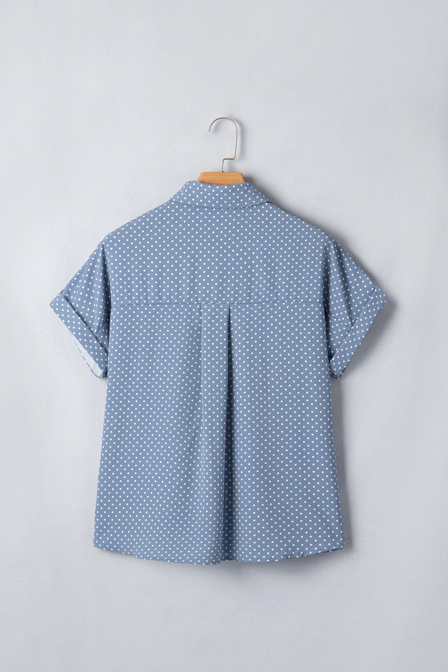 Dottie Cuffed Sleeve Button Down Blouse