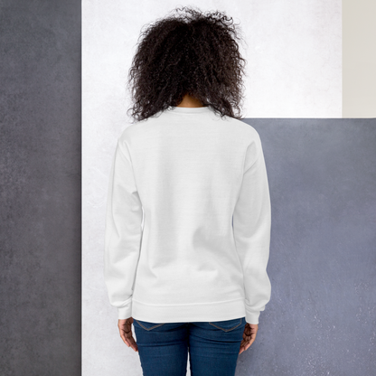 NOLITA White Printed Unisex Pullover