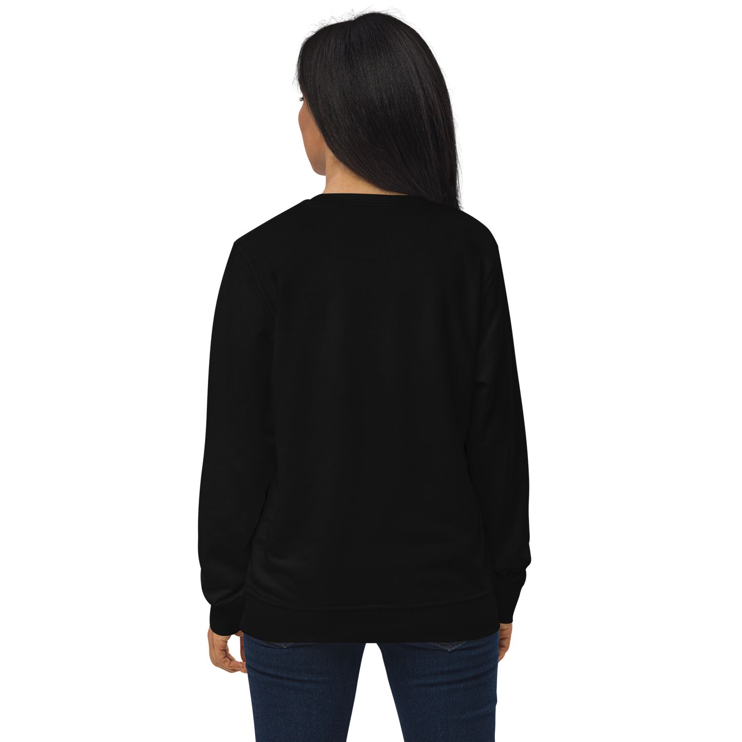 NOLITA Printed Black Unisex Organic Pullover