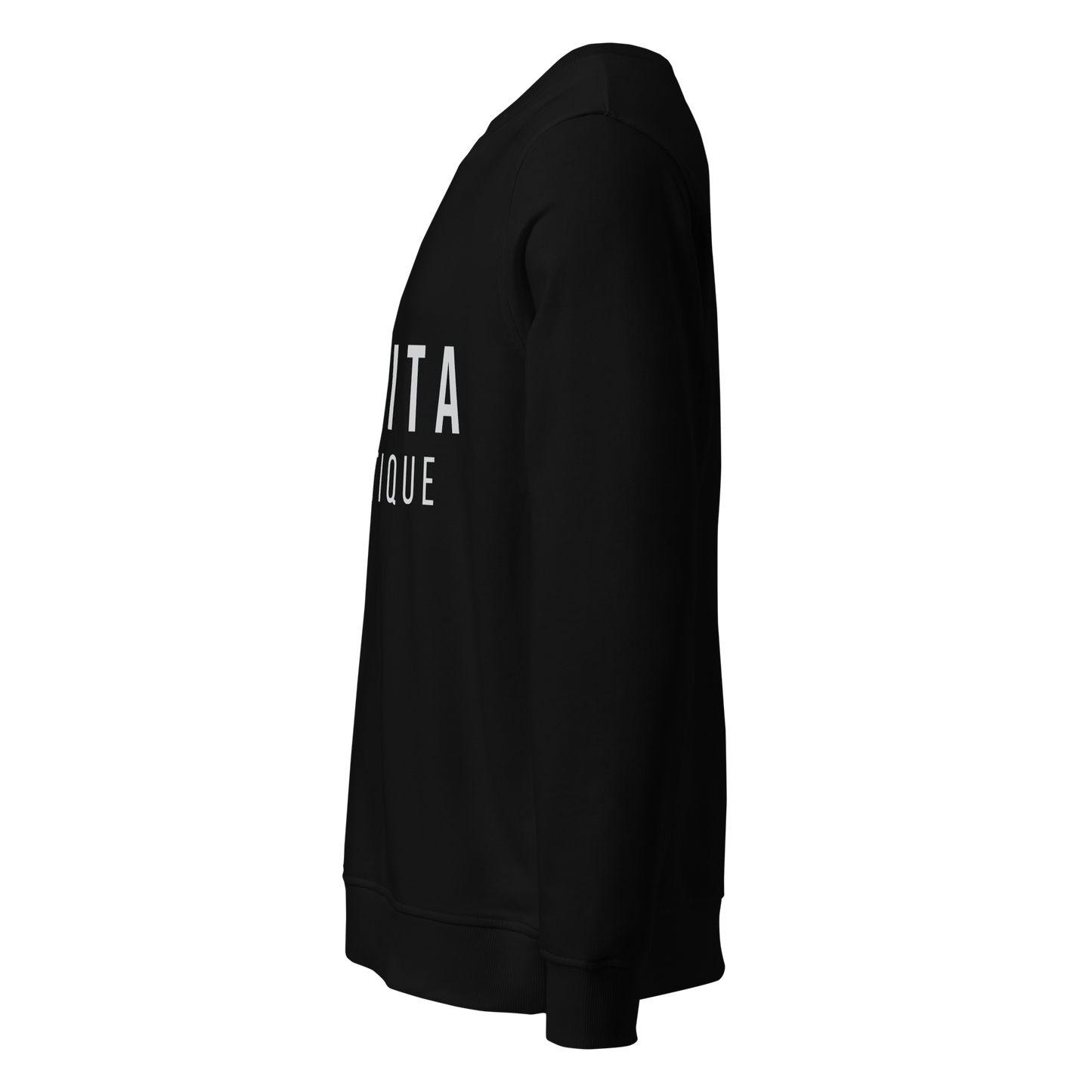 NOLITA Printed Black Unisex Organic Pullover