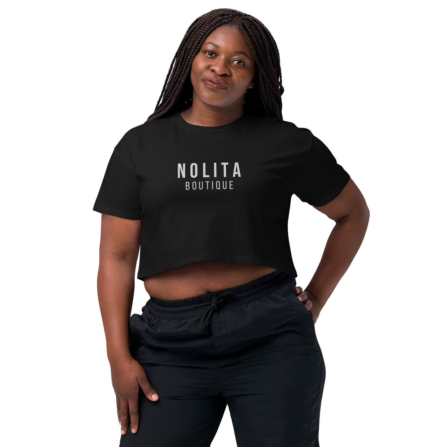NOLITA Printed Logo Women’s Crop Top