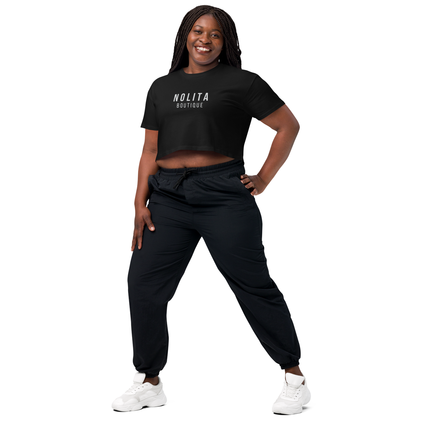 NOLITA Printed Logo Women’s Crop Top
