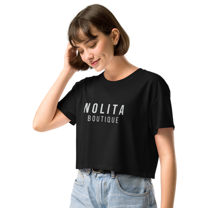 NOLITA Printed Logo Women’s Crop Top