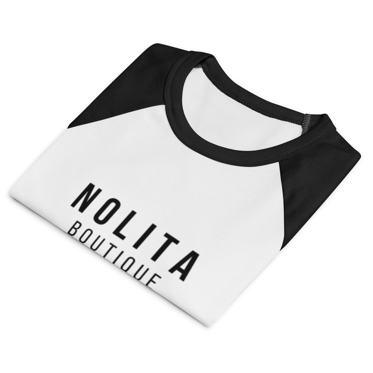 NOLITA Women’s Micro Rib Raglan Baby Tee